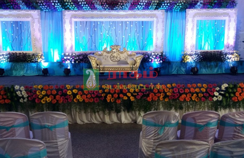 WeddingHallDecorationKovilpattiWeddingStageDecoration Wedding